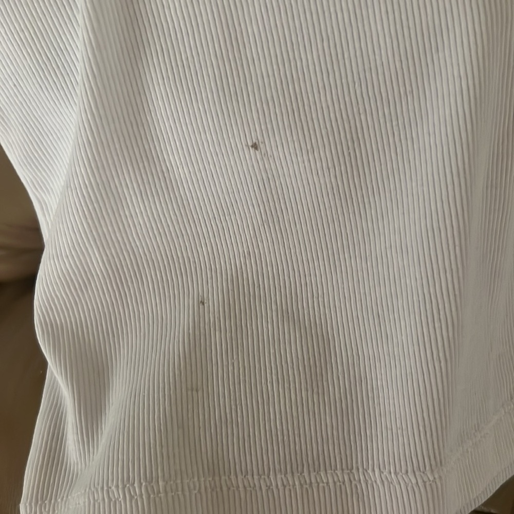 Madewell White Crew Neck Short Sleeve Tee - Picture 3 of 5